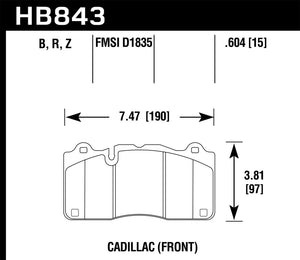 Hawk Performance hawkHB843G.604 - Image 2