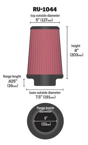 K&N Engineering knnRU-1044 - Image 3