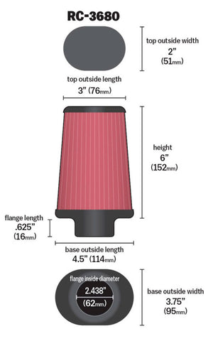 K&N Engineering knnRC-3680 - Image 2