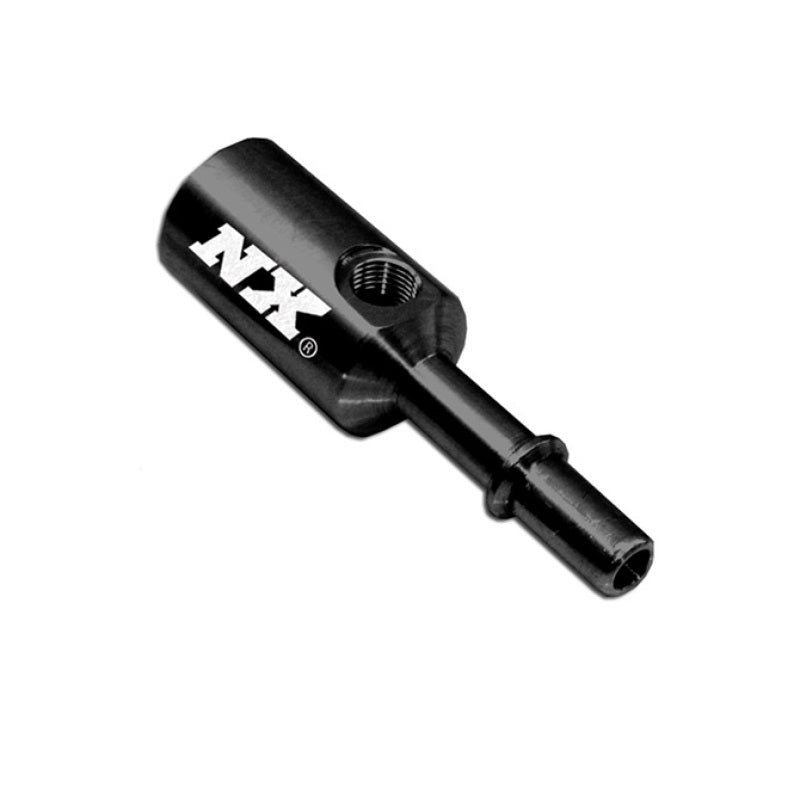 Nitrous Express Adaptador de línea de combustible Billet de último modelo de 3/8-10 mm