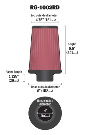 K&N Engineering knnRG-1002RD - Image 4