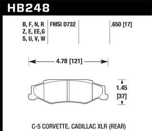 Hawk Performance hawkHB248W.650 - Image 3