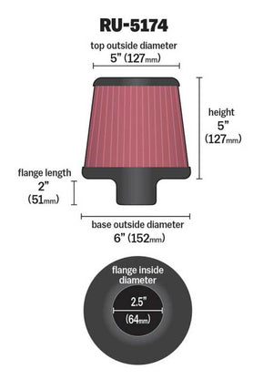 K&N Engineering knnRU-5174 - Image 3