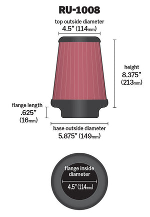 K&N Engineering knnRU-1008 - Image 4