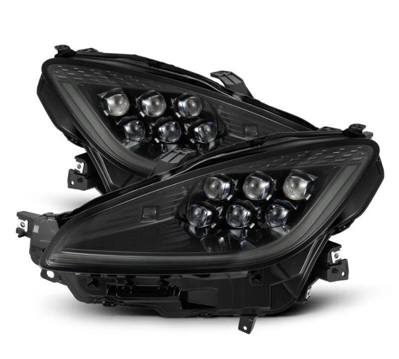 AlphaRex 21-23 Toyota GR86 / Subaru BRZ NOVA-Series Faros delanteros LED con proyector - Alpha Black