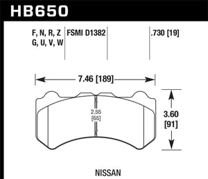 Hawk Performance hawkHB650Z.730 - Image 2