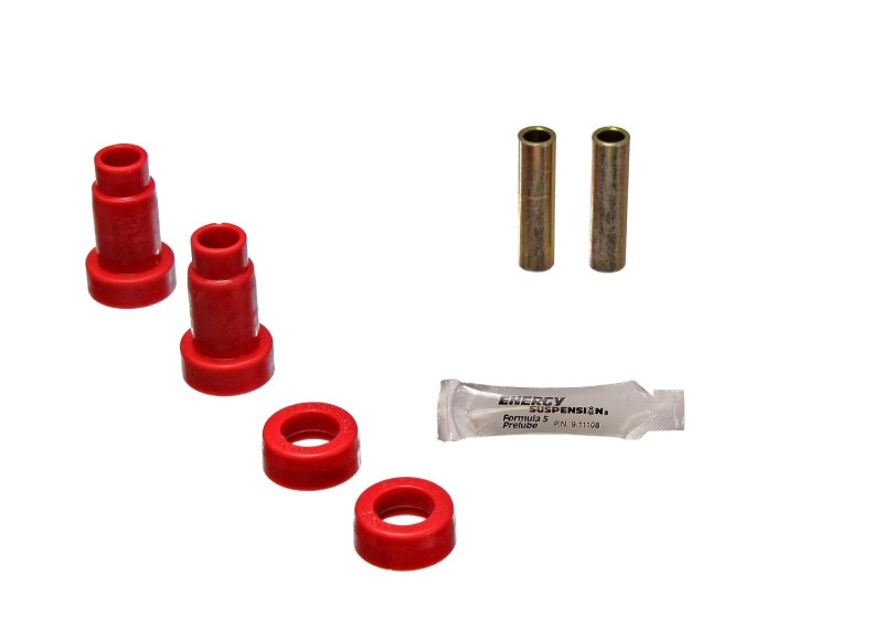 Energy Suspensión 79-85 Mazda RX7 / 79-82 626/MX6Juego de bujes de brazo de control delantero rojo (debe reutilizarse)