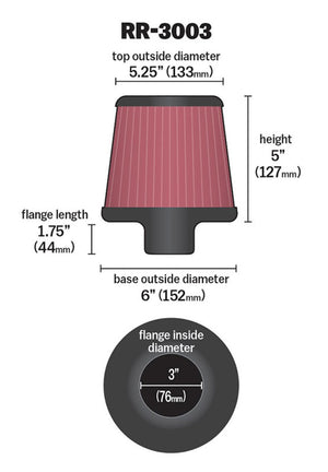 K&N Engineering knnRR-3003 - Image 3