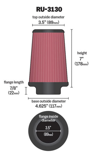 K&N Engineering knnRU-3130 - Image 4