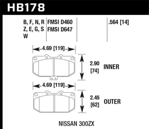 Hawk Performance hawkHB178G.564 - Image 2