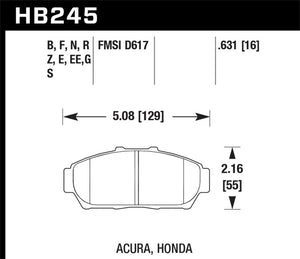 Hawk Performance hawkHB245F.631 - Image 3