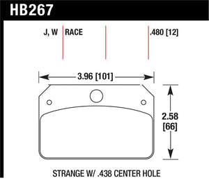 Hawk Performance hawkHB267J.480