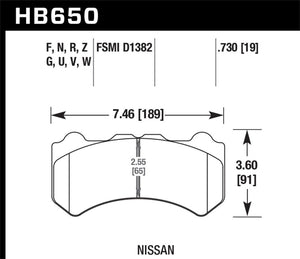 Hawk Performance hawkHB650U.730 - Image 3
