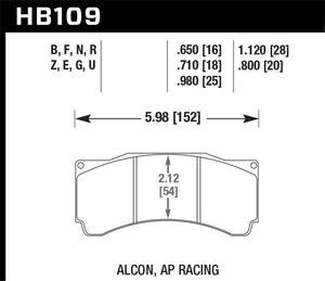 Hawk Performance hawkHB109U.980 - Image 3