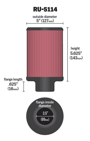K&N Engineering knnRU-5114 - Image 3