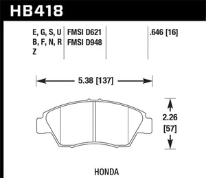 Hawk Performance hawkHB418B.646 - Image 2