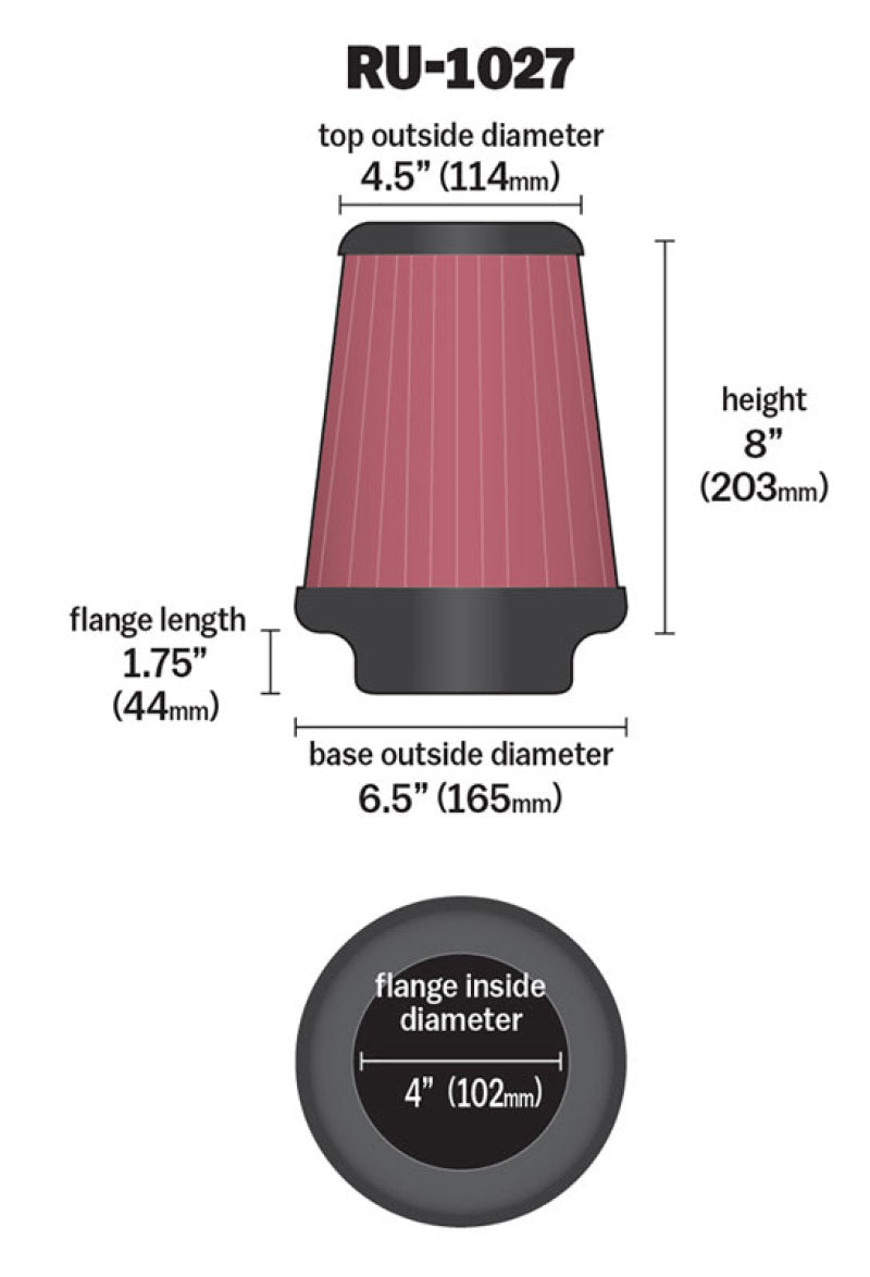 K&N Engineering knnRU-1027 - Image 4