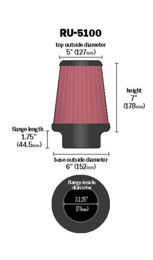 K&N Engineering knnRU-5100 - Image 3