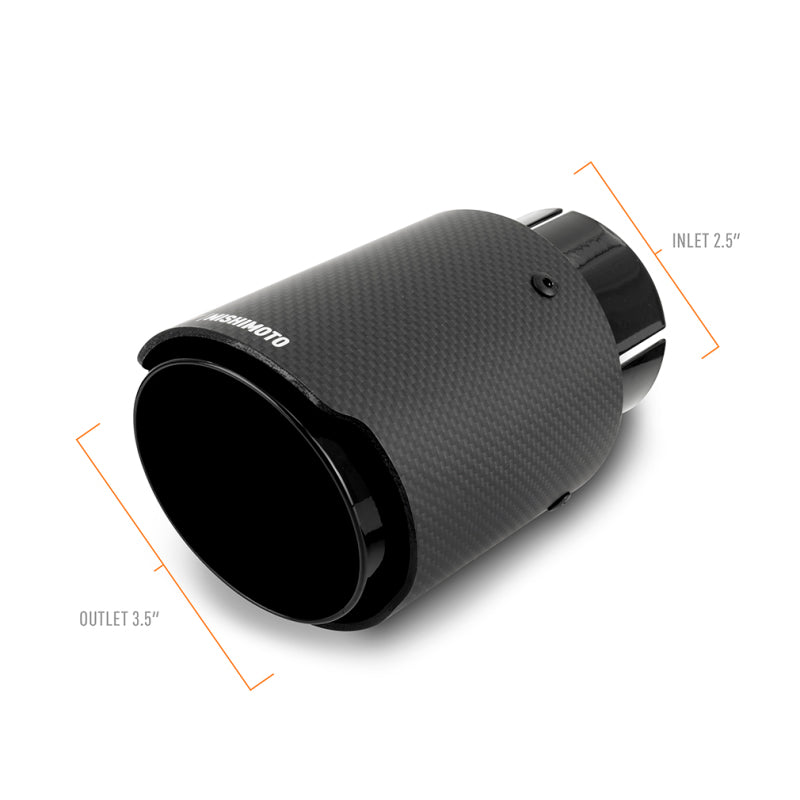 Mishimoto misMMEXH-TIP-CF25BK - Image 3