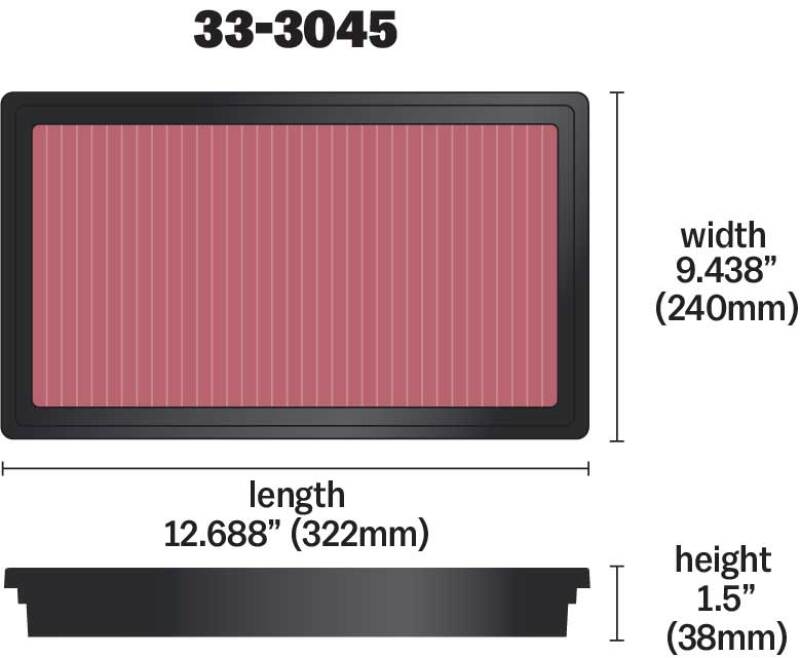K&N Engineering knn33-3045 - Image 9
