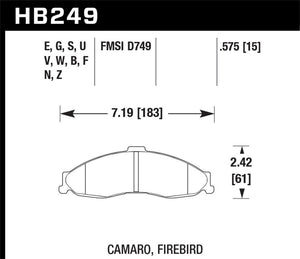 Hawk Performance hawkHB249F.575 - Image 3