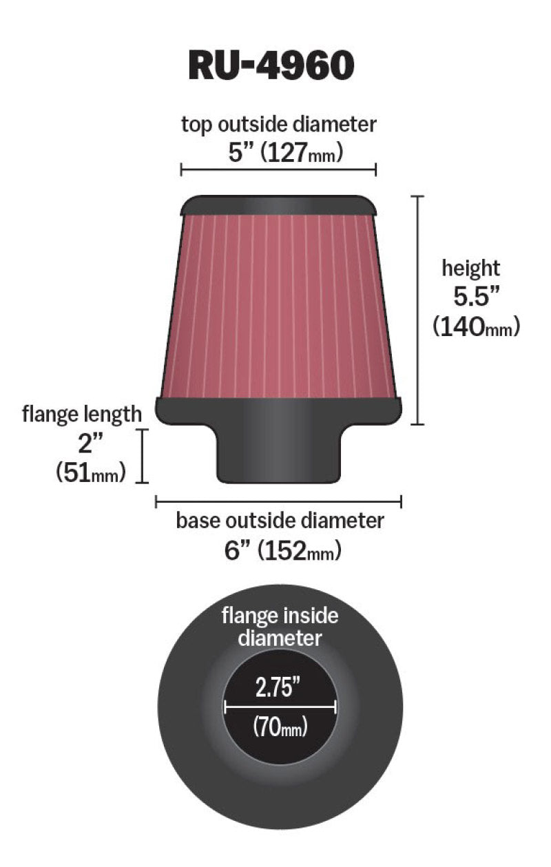 K&N Engineering knnRU-4960 - Image 8