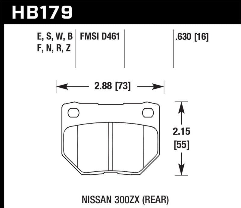 Hawk Performance hawkHB179W.630 - Image 2