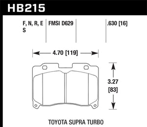 Hawk Performance hawkHB215B.630 - Image 2