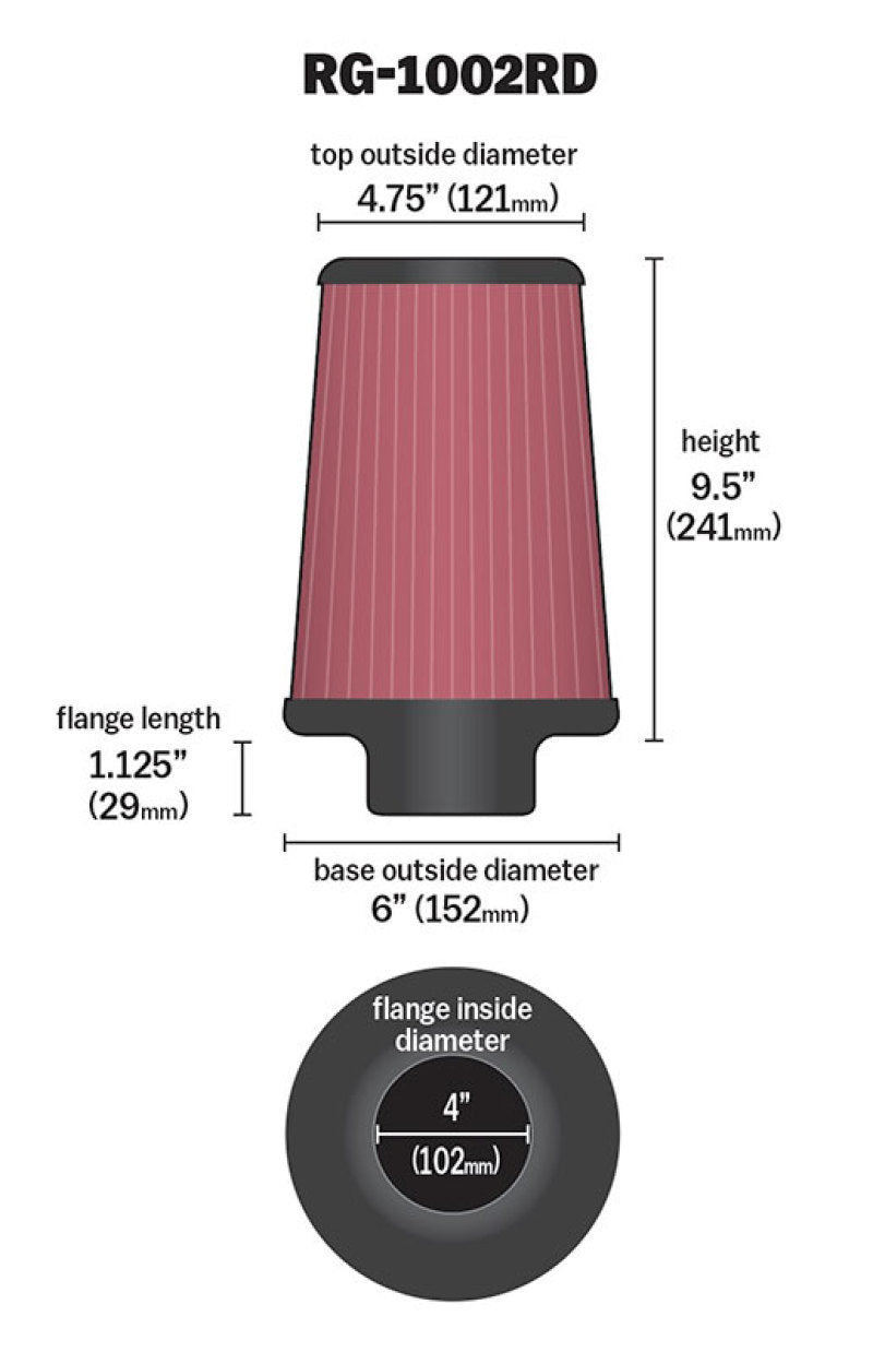 K&N Engineering knnRG-1002RD - Image 4