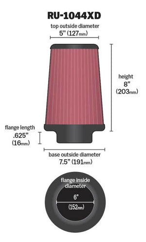 K&N Engineering knnRU-1044XD - Image 3