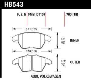 Hawk Performance hawkHB543N.760 - Image 3