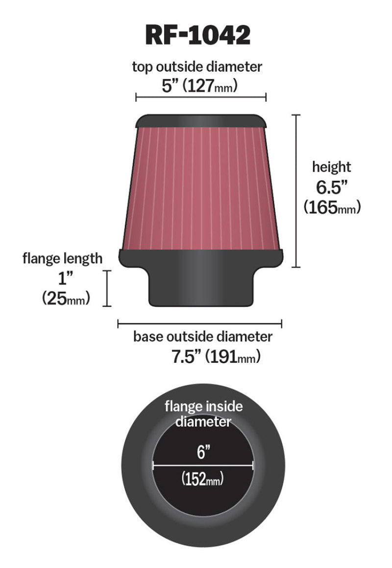 K&N Engineering knnRF-1042 - Image 4