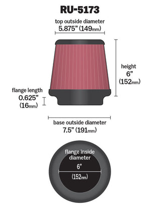 K&N Engineering knnRU-5173 - Image 5