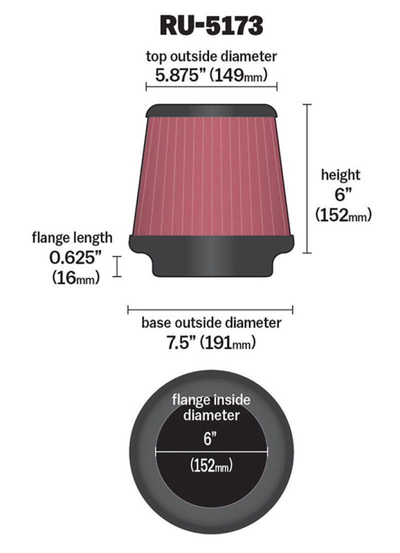 K&N Engineering knnRU-5173 - Image 5