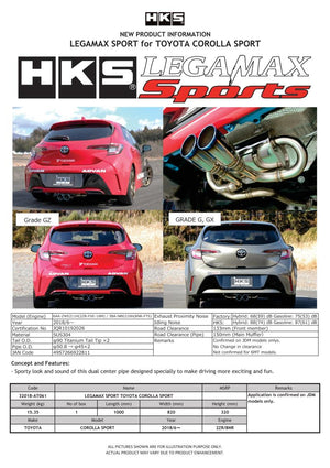 HKS hks32018-AT061 - Image 2