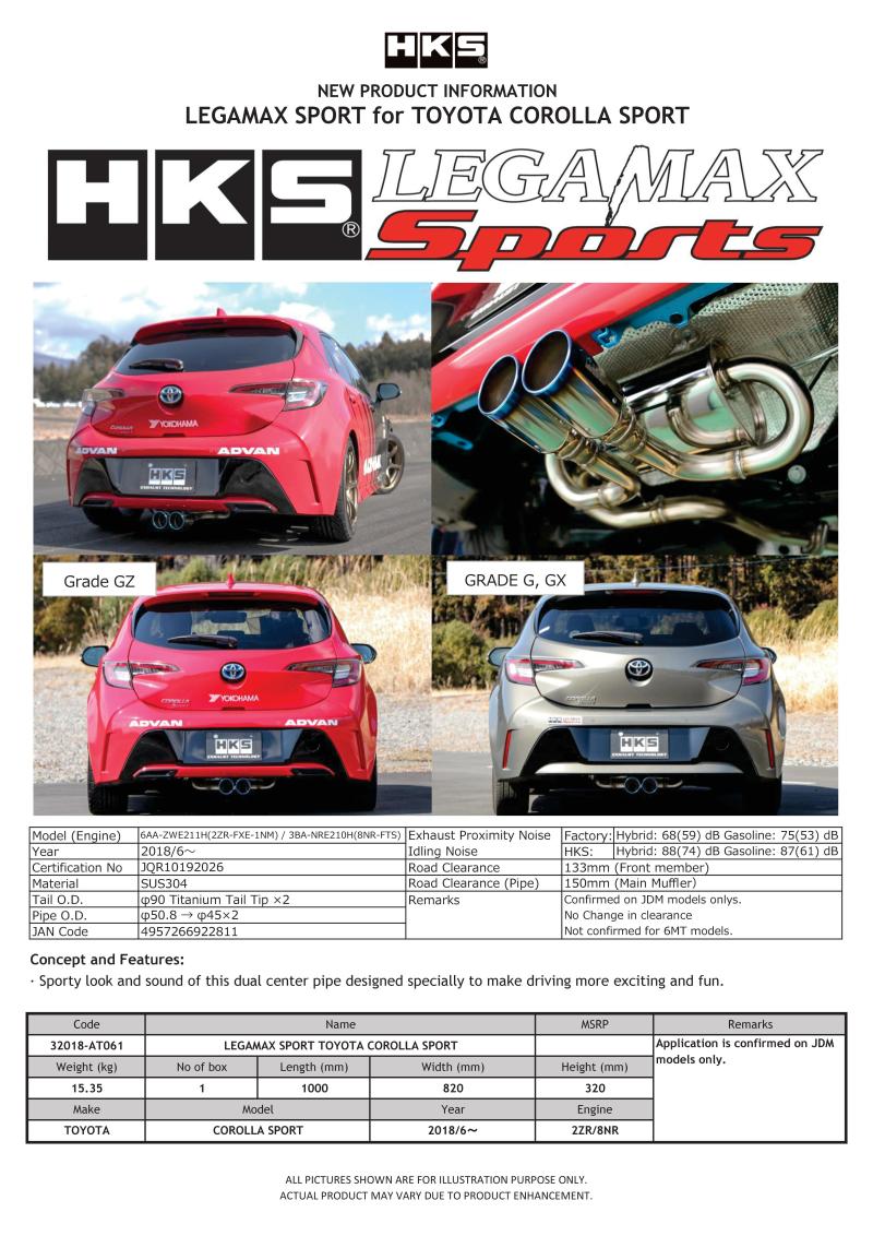 HKS hks32018-AT061 - Image 2