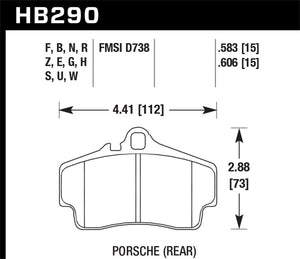 Hawk Performance hawkHB290N.583 - Image 3
