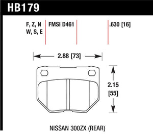 Hawk Performance hawkHB179W.630