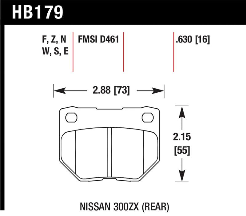 Hawk Performance hawkHB179W.630