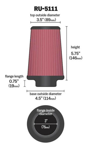 K&N Engineering knnRU-5111 - Image 5