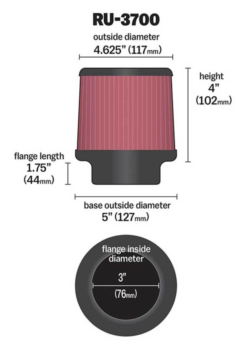 K&N Engineering knnRU-3700 - Image 6