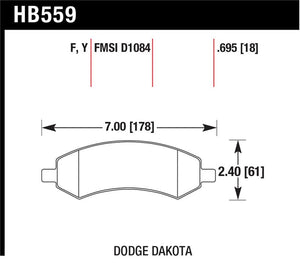 Hawk Performance hawkHB559F.695