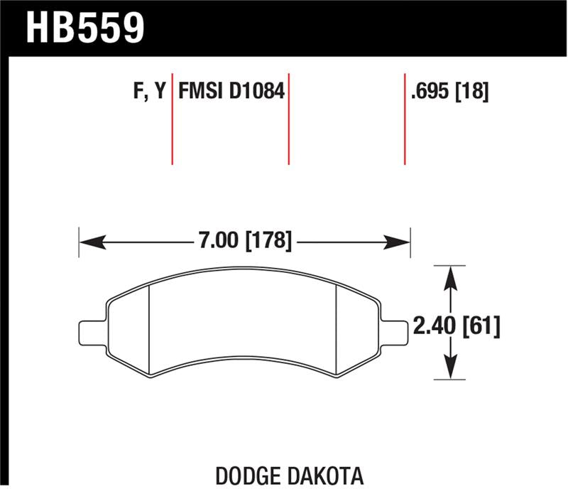 Hawk Performance hawkHB559F.695