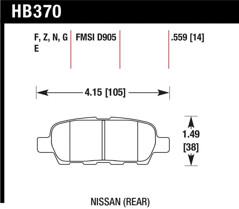 Hawk Performance hawkHB370B.559