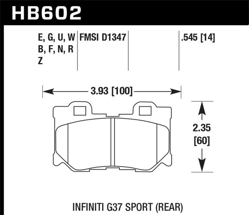 Hawk Performance hawkHB602F.545 - Image 3