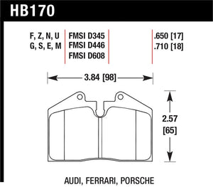 Hawk Performance hawkHB170F.650