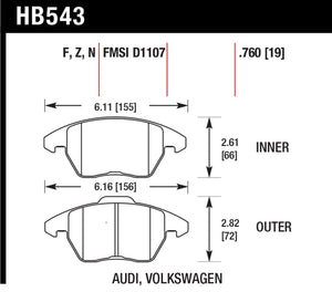 Hawk Performance hawkHB543N.760 - Image 2