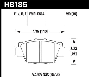 Hawk Performance hawkHB185F.590 - Image 3