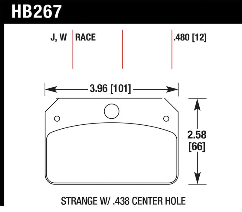 Hawk Performance hawkHB267J.480