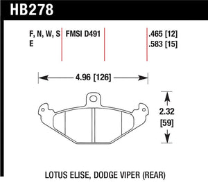 Hawk Performance hawkHB278F.465
